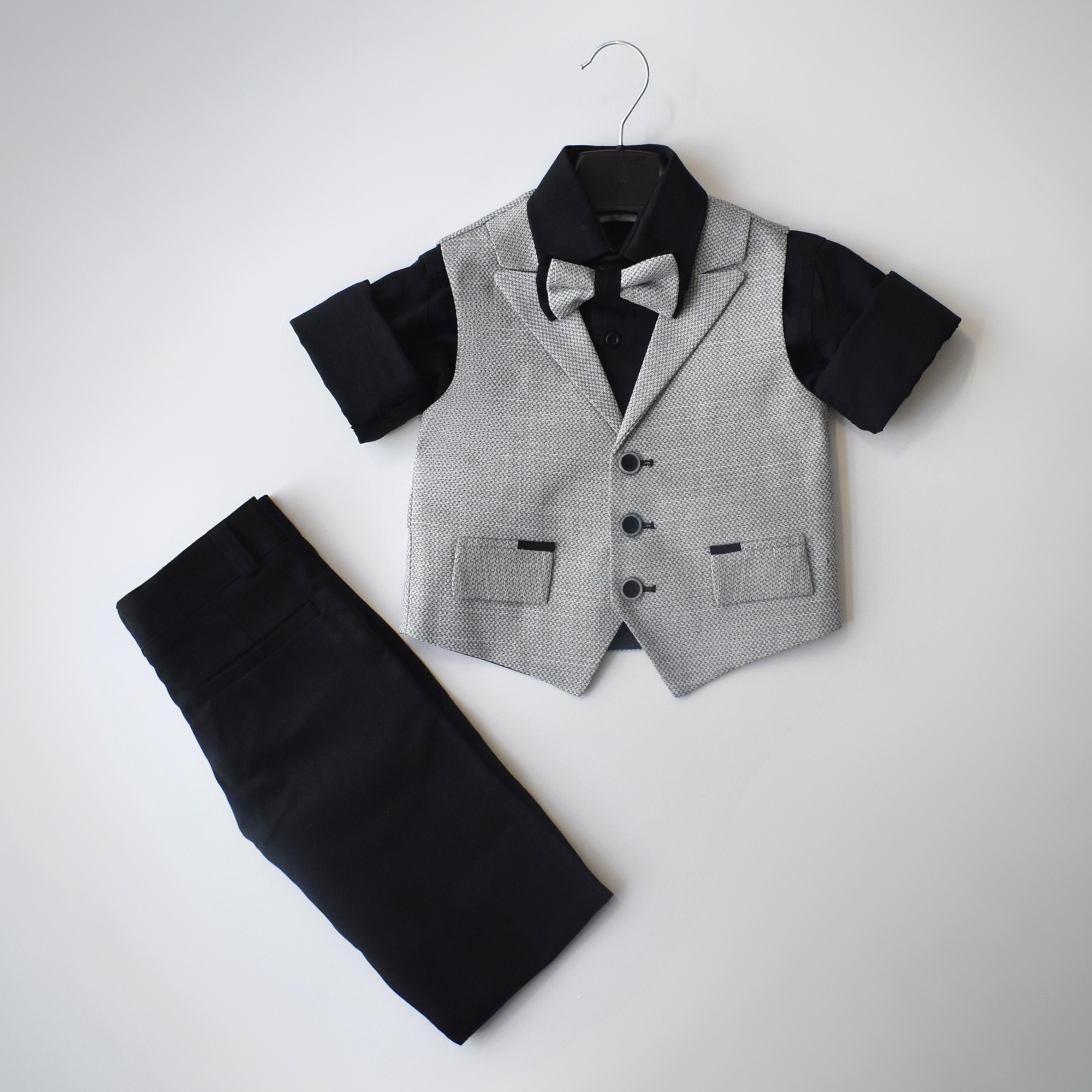 Midnight Miles Formal Vest Set-0