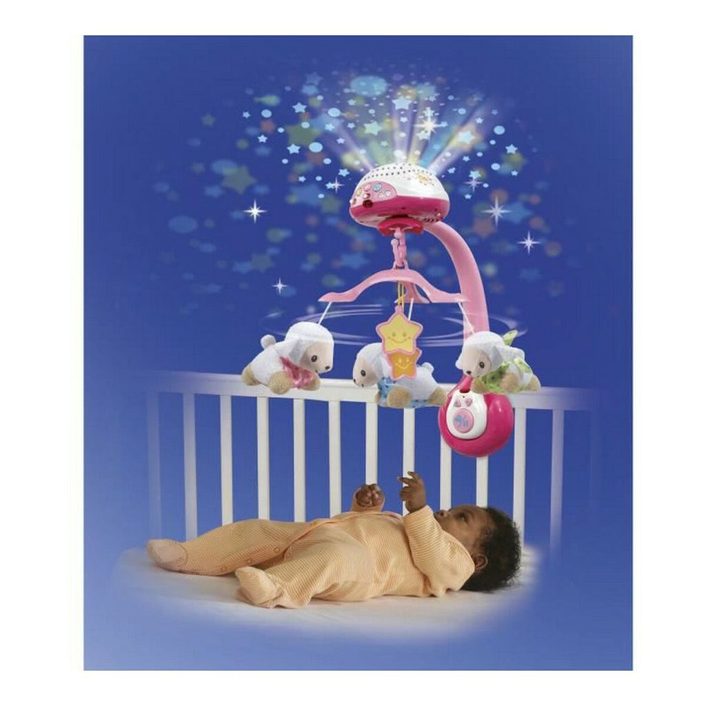 Baby toy Vtech Baby Sheep Count Pink Plastic Baby Crib-3