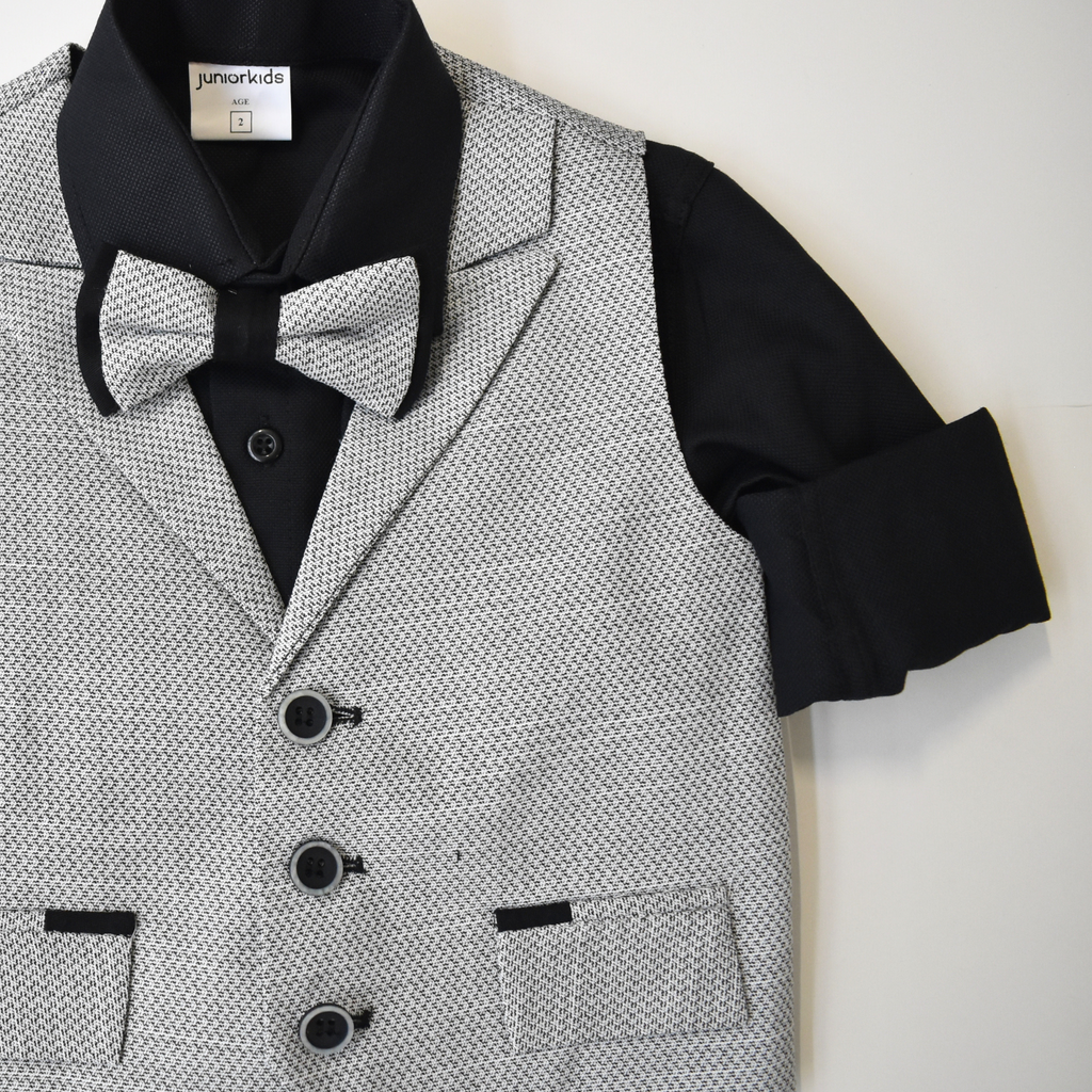 Midnight Miles Formal Vest Set-3