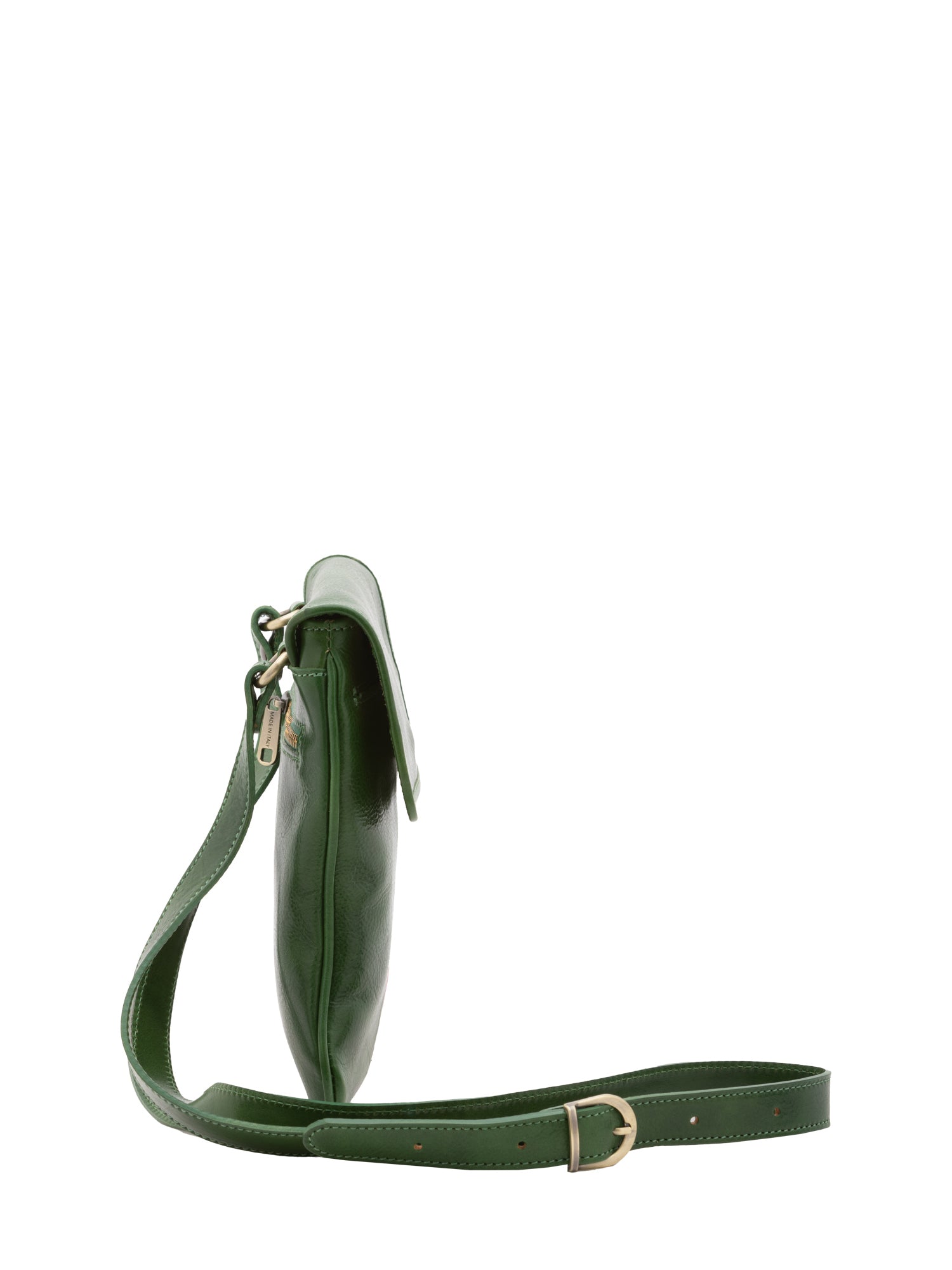 Borsa a tracolla da uomo In Vera pelle Made in Italy 25x23x4 cm-2