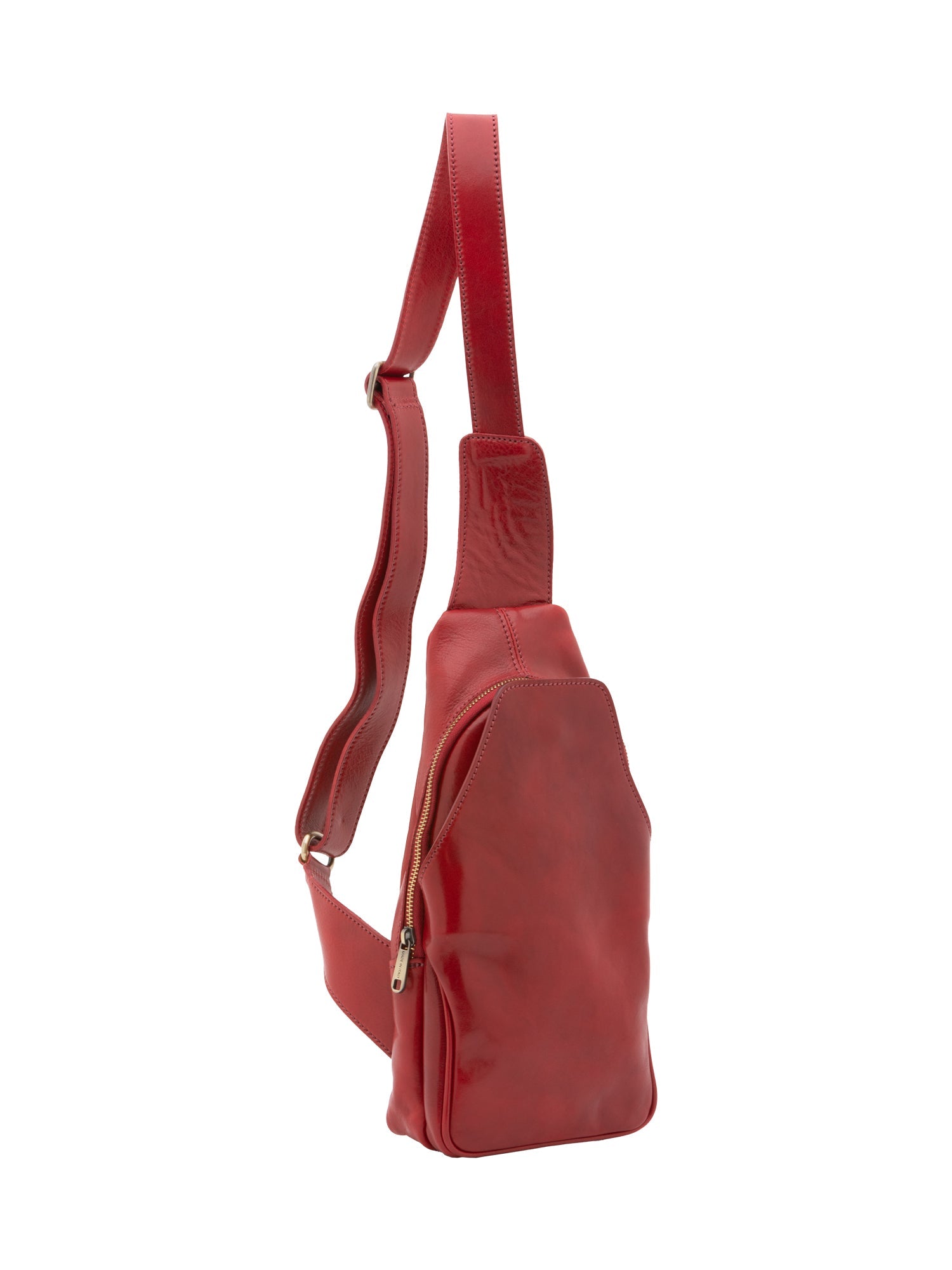 Sac de taille pour homme en cuir véritable fabriqué en Italie 33x17x7 cm-1