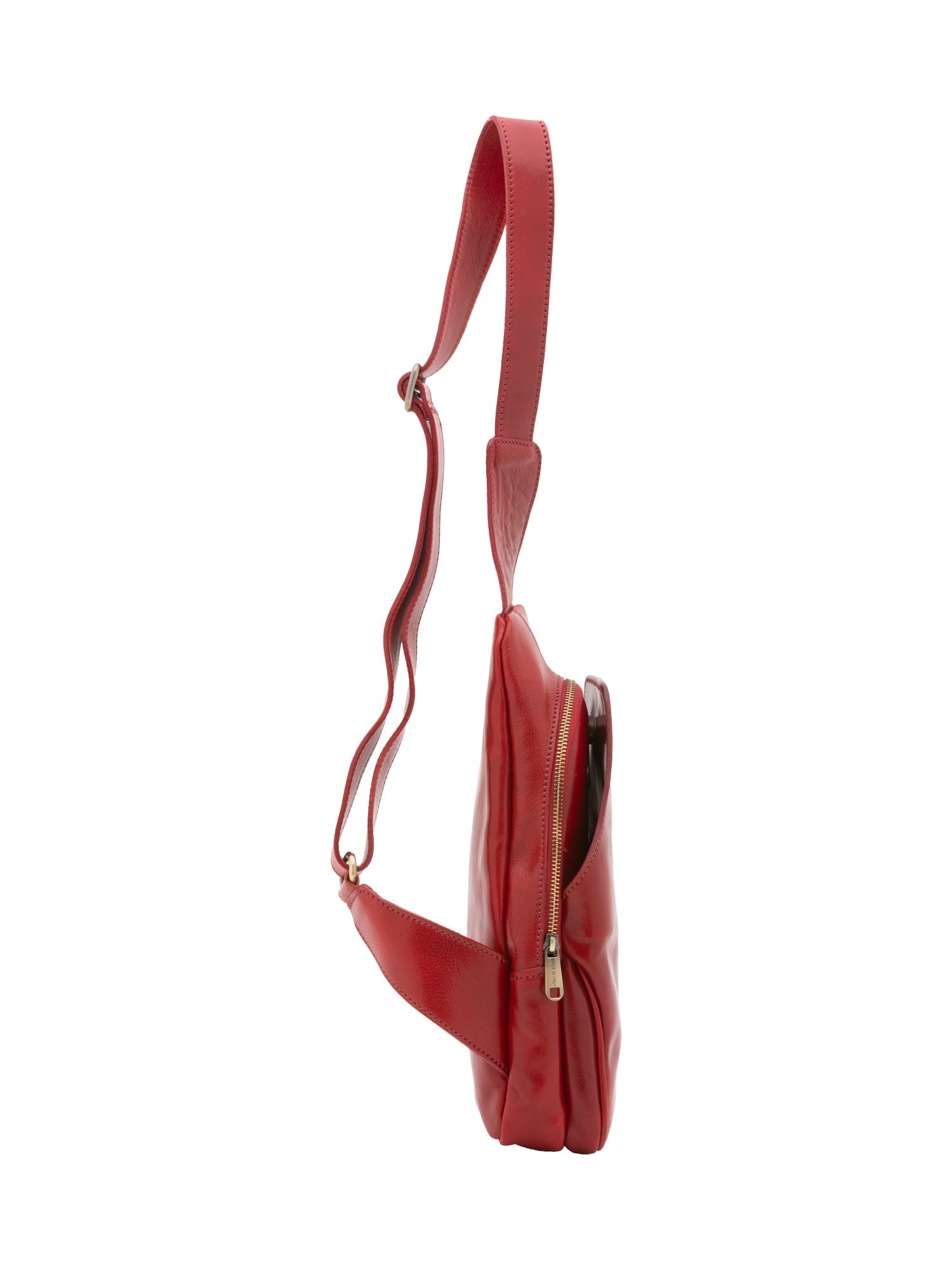 Sac de taille pour homme en cuir véritable fabriqué en Italie 33x17x7 cm-2