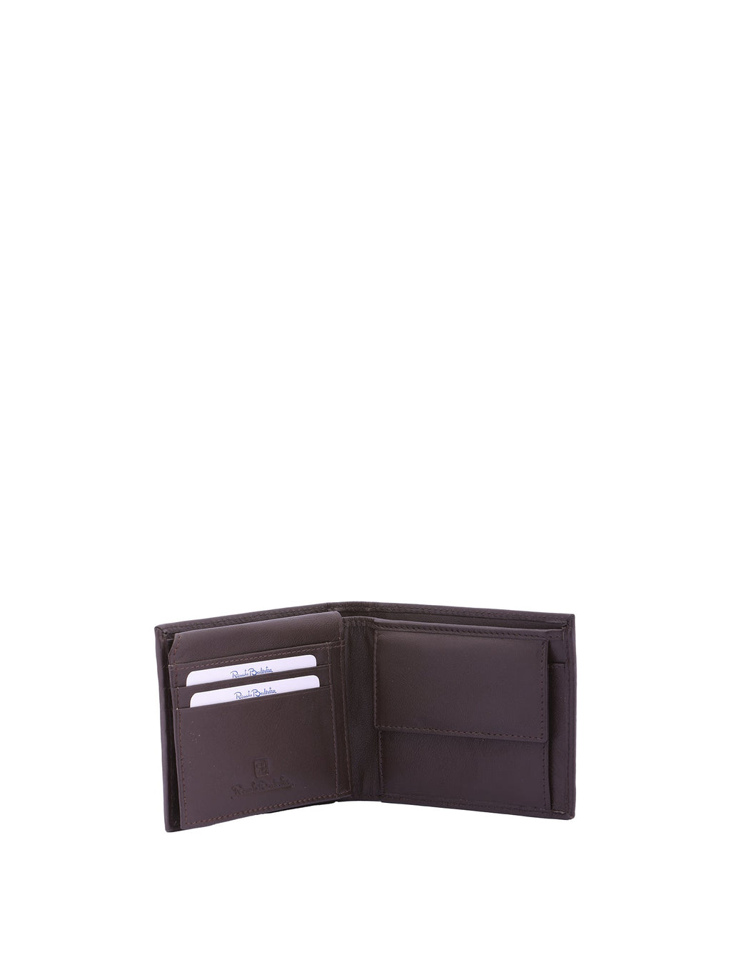 Portefeuille pour homme en cuir véritable Made in Italy 10x12x2,5 cm-3