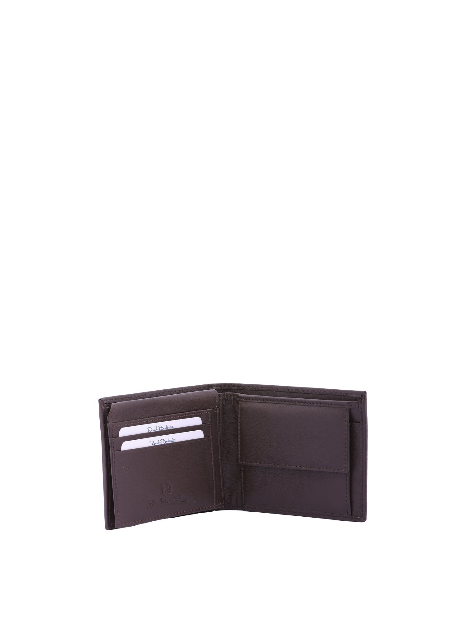 Portefeuille pour homme en cuir véritable Made in Italy 10x12x2,5 cm-3