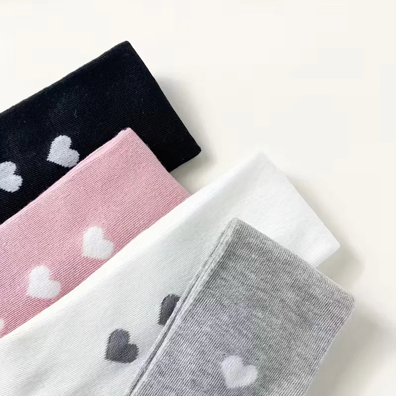 Collants Fille Cœur Doux