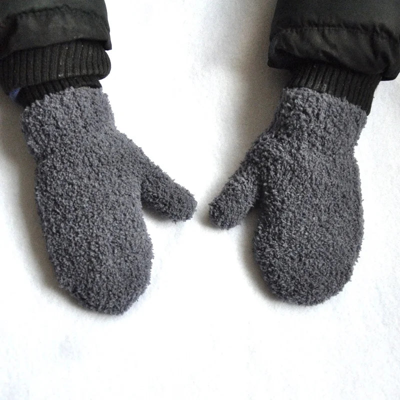 Moufles Bébé Hiver Chaudes