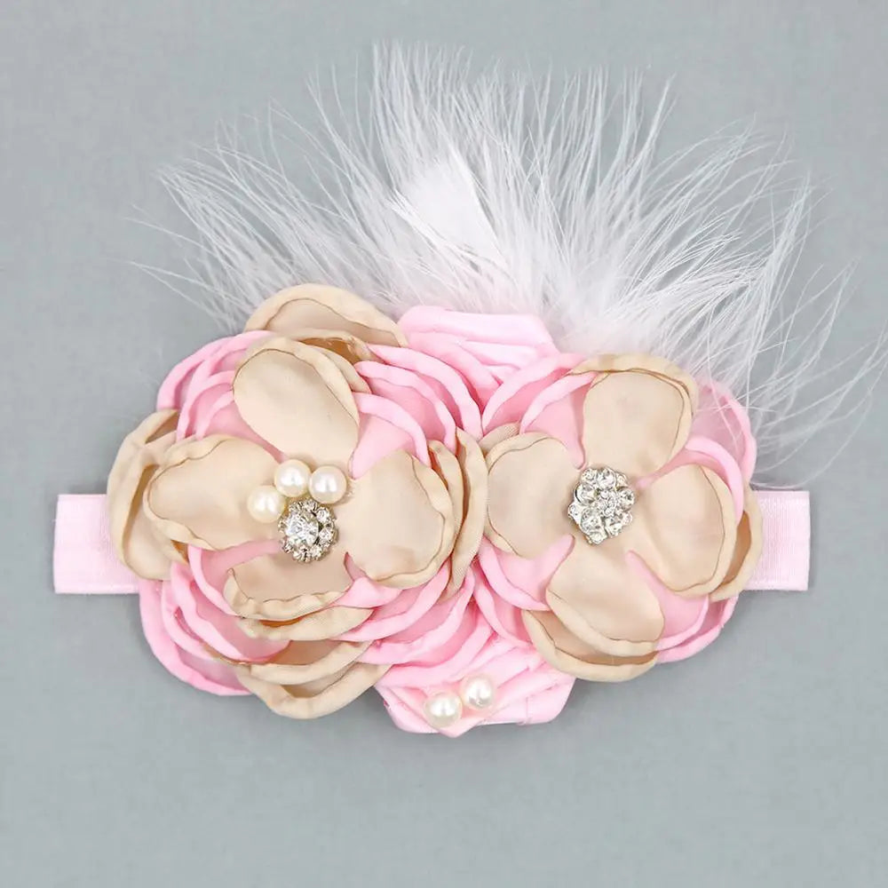 Headband Fleurs Bébé