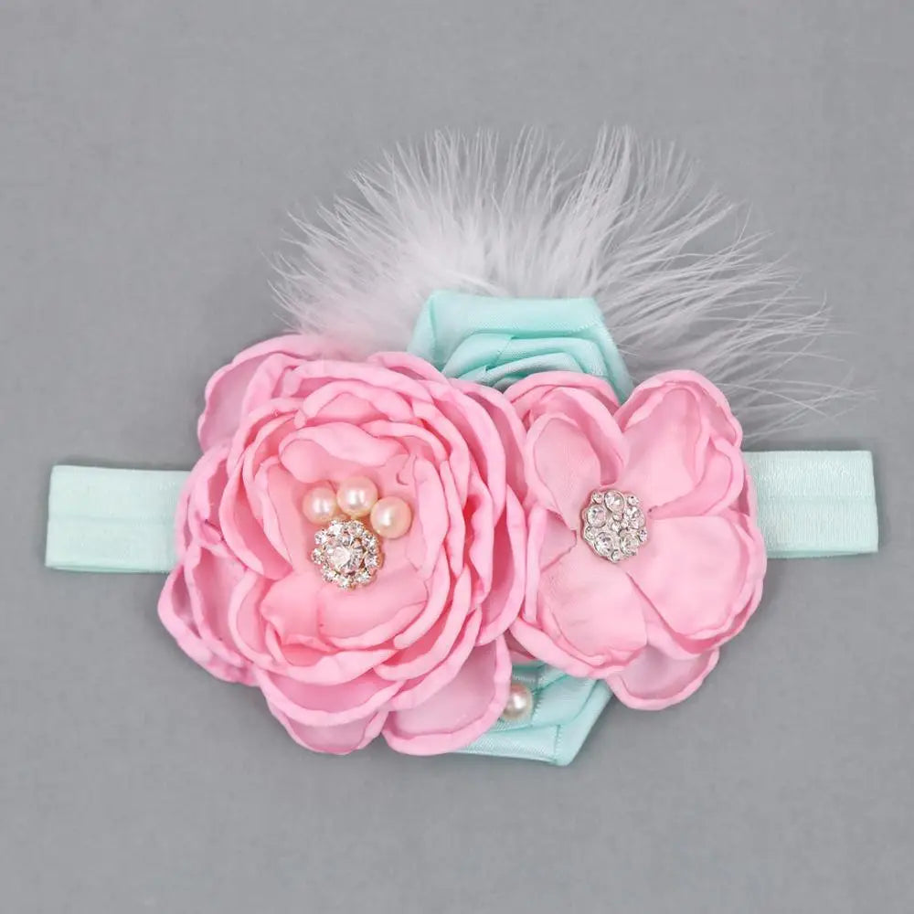 Headband Fleurs Bébé