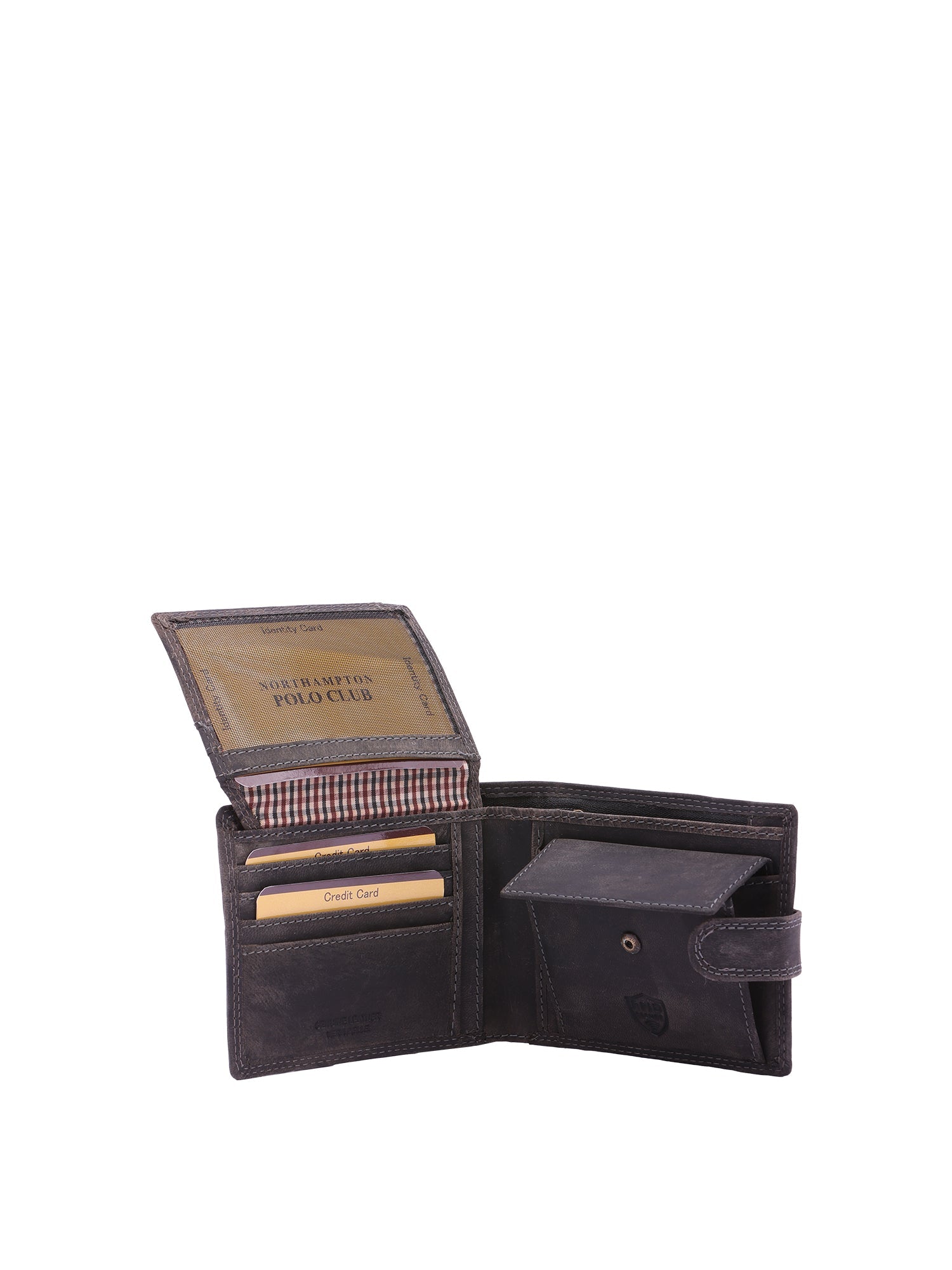 Portafoglio da uomo In Vera pelle Made in Italy 10x12,5x3 cm