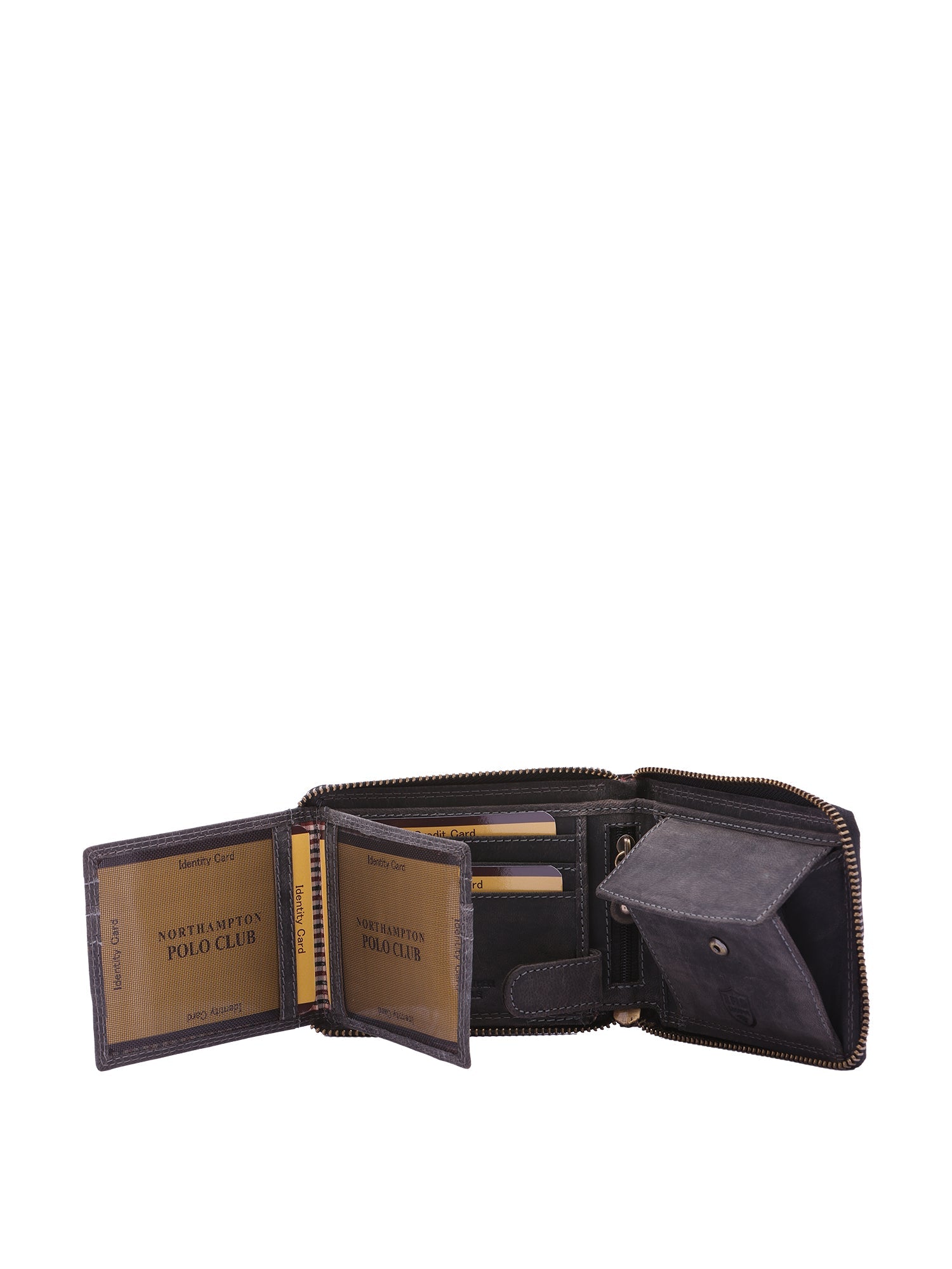 Portafoglio da uomo In Vera pelle Made in Italy 9,5x12,5x2,5 cm