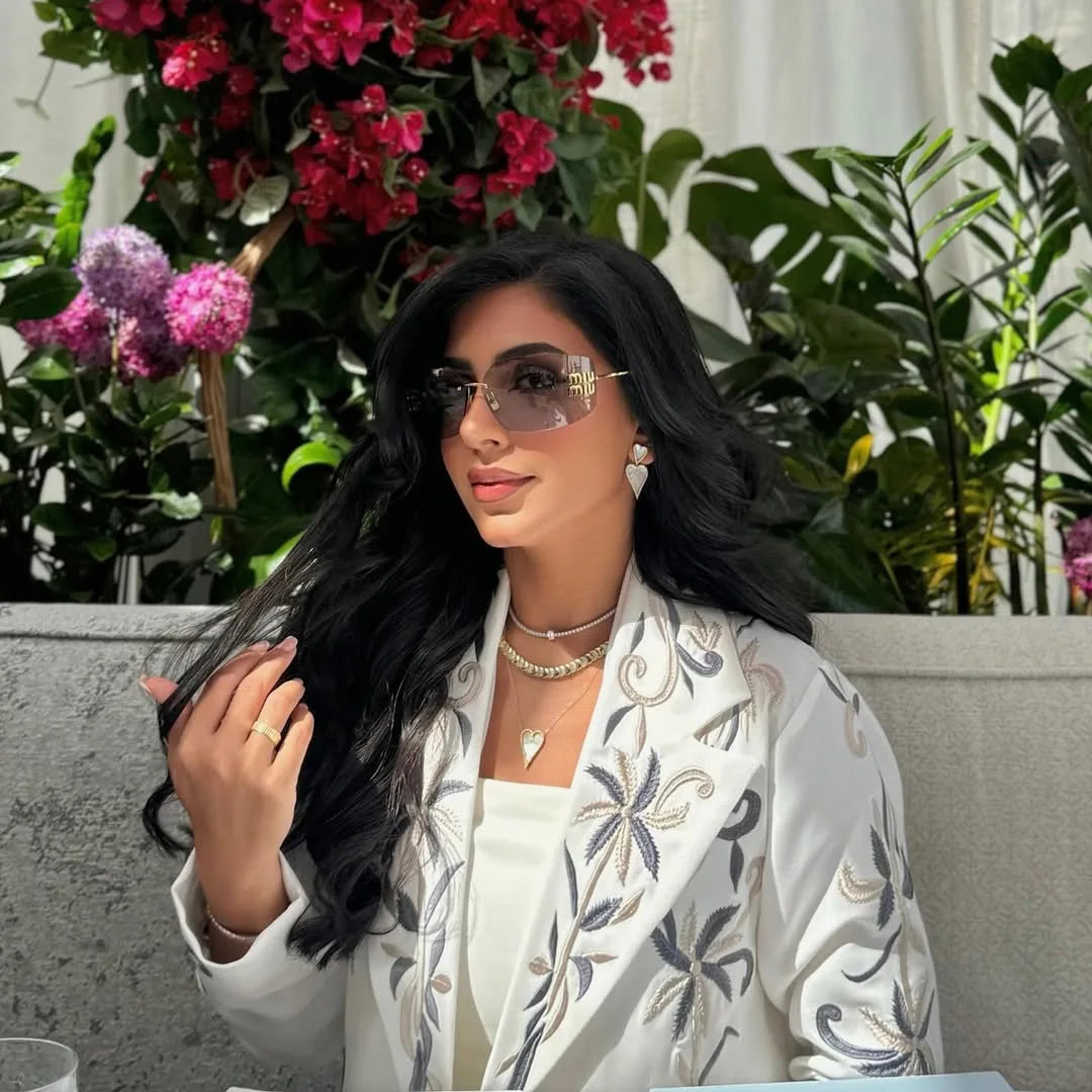 Abaya Femme Dubaï Brodée Élégante