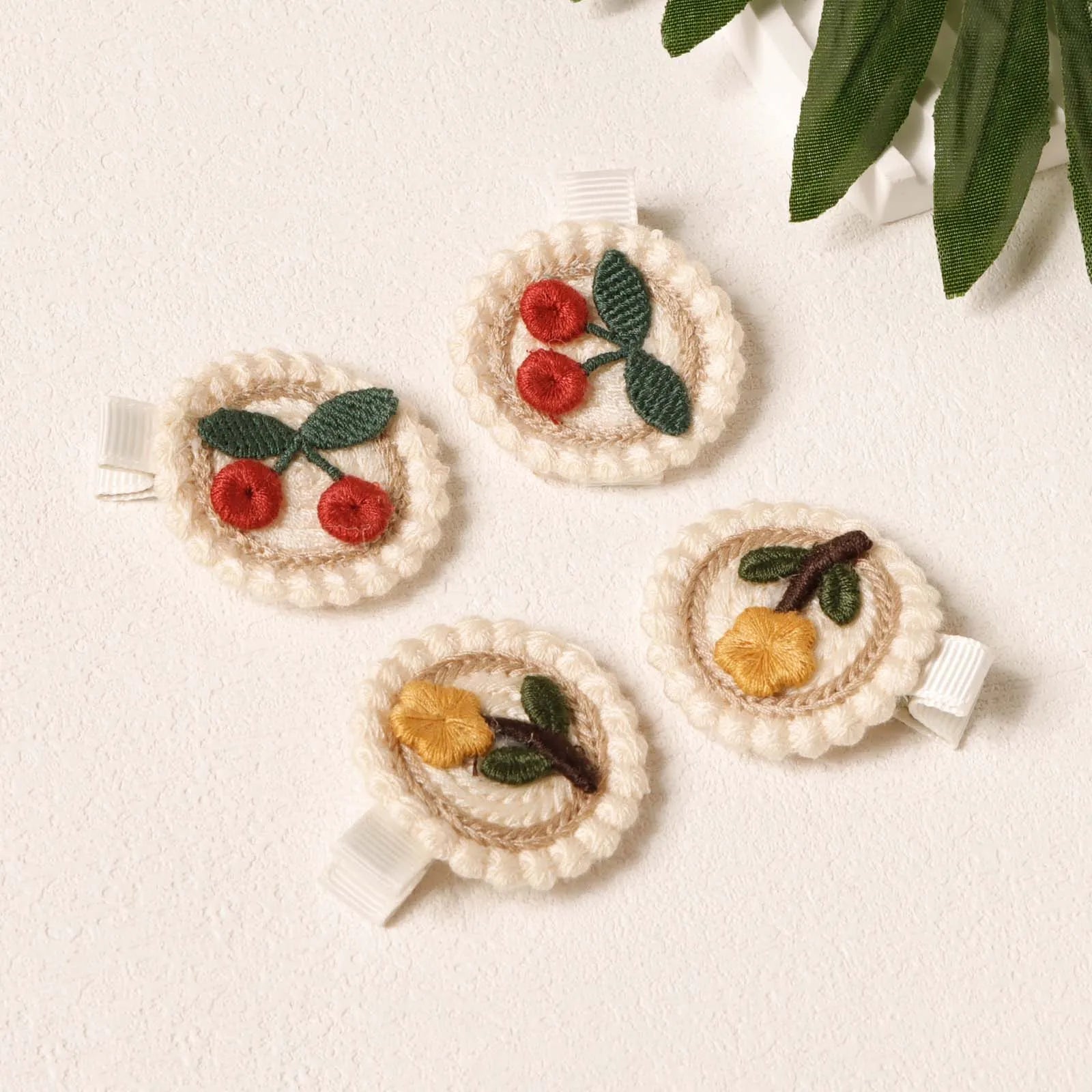 Barrettes Fleurs Bébé