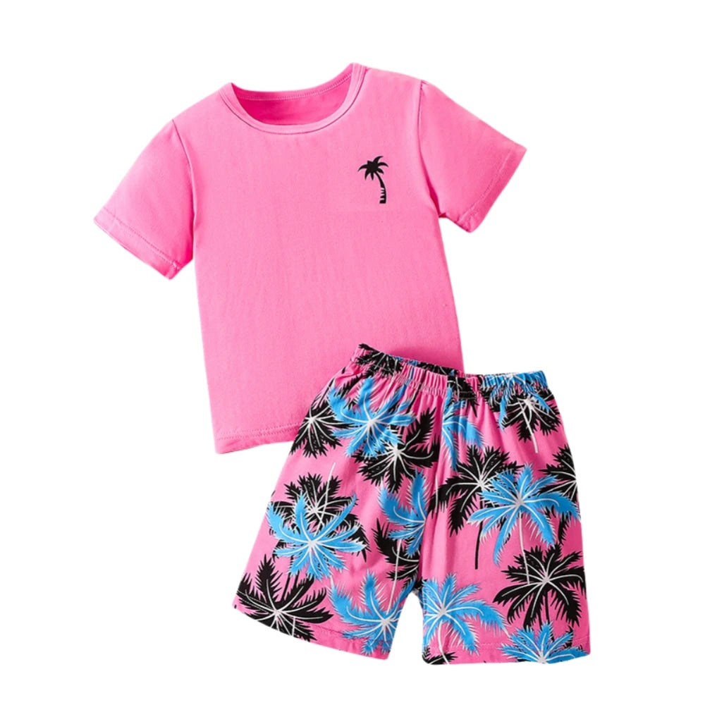 Ensemble Garçon Vacances Plage