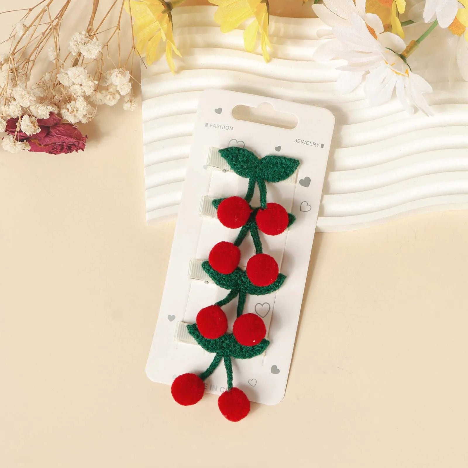 Barrettes Fleurs Bébé