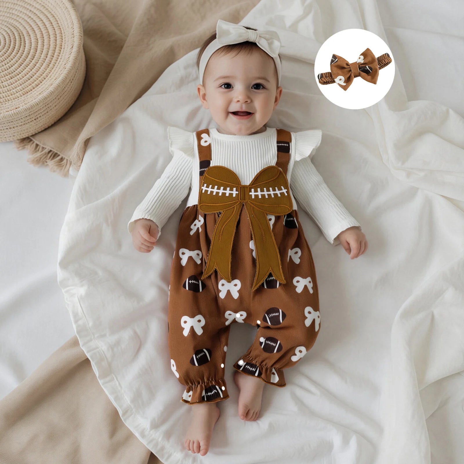 Combinaison Bébé Fille Football