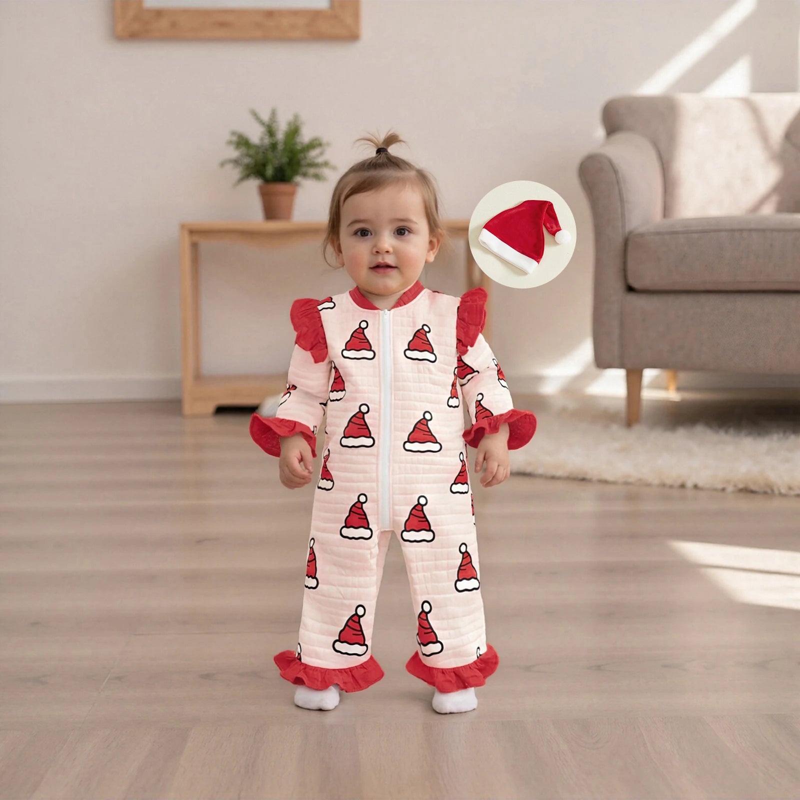 Combinaison Noël Bébé Fille