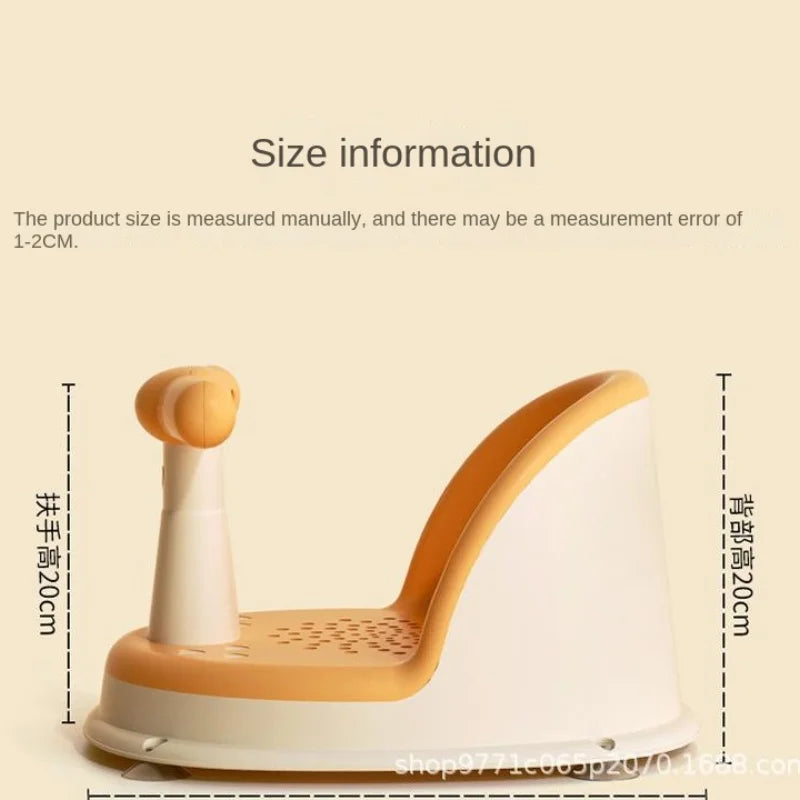 Siège de Douche Bébé Portable Sécurisé