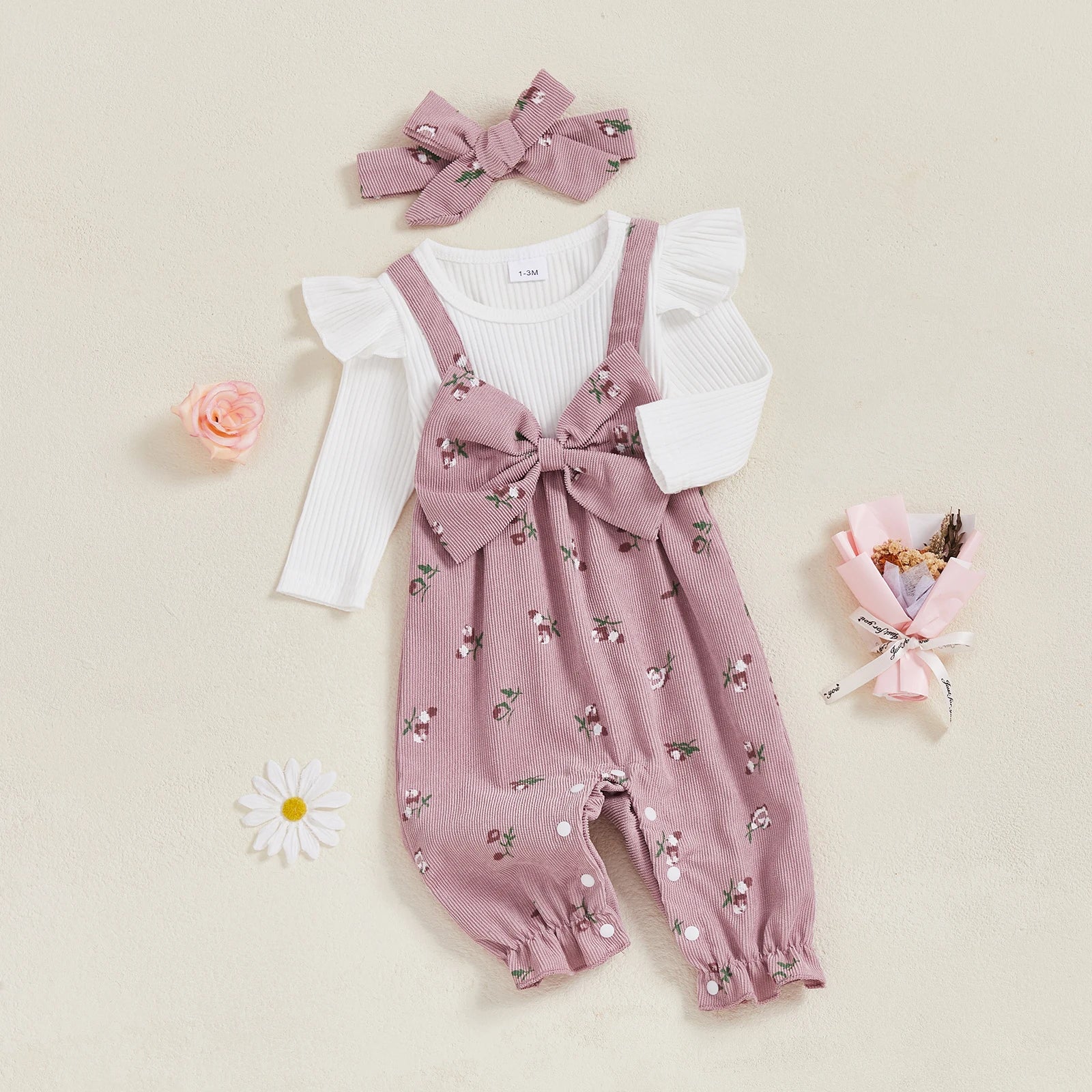 Romper Bébé Fille Automne