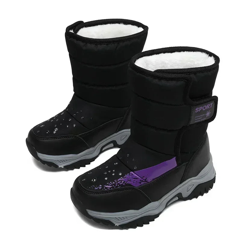 Bottes Enfant Fourrure Hiver