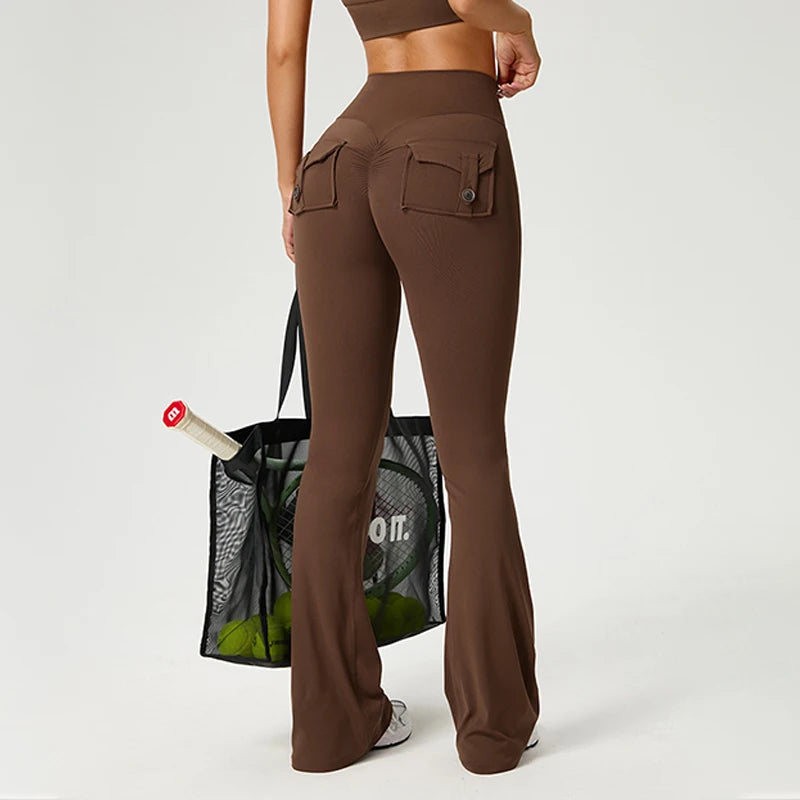 Leggings Flare Femme Sport