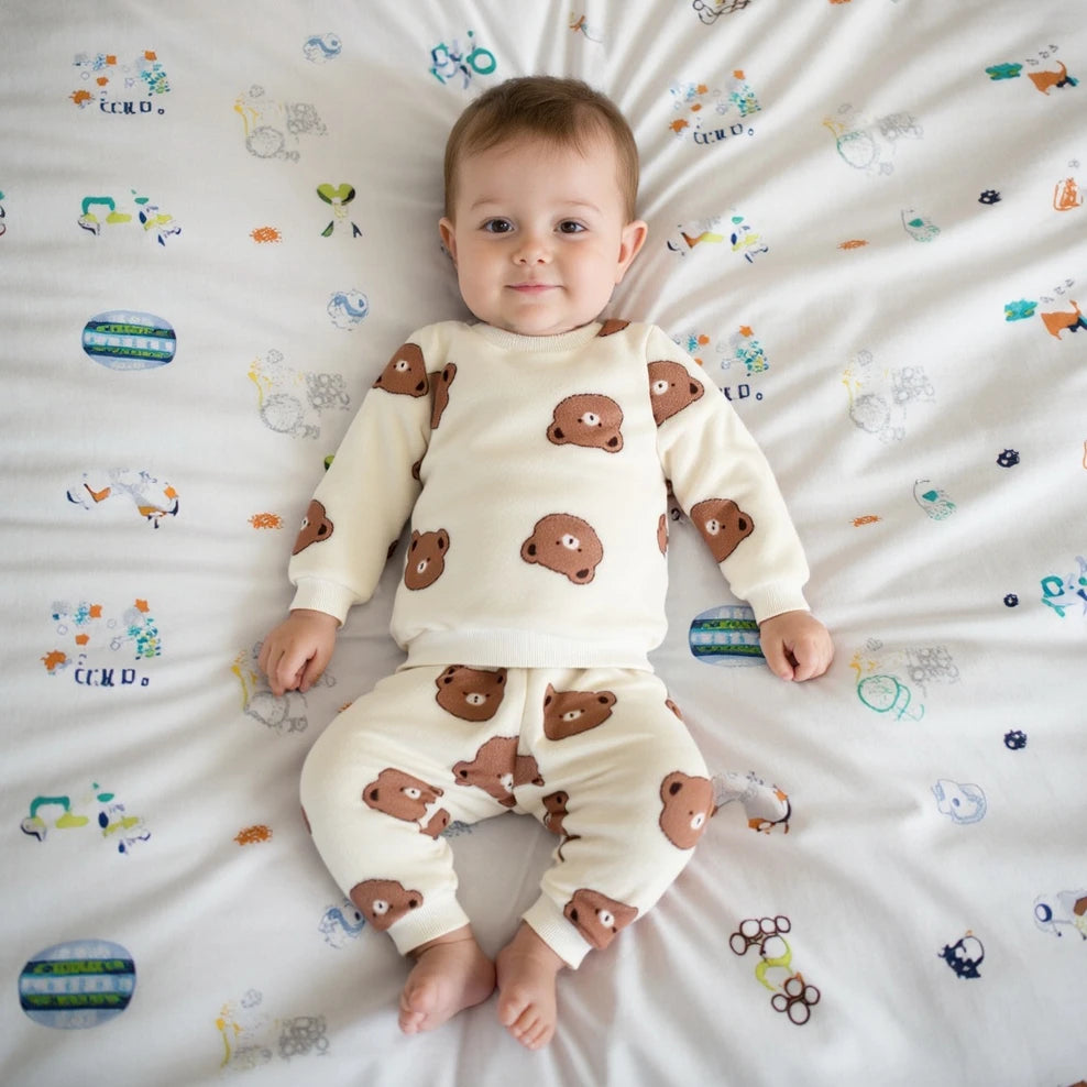 Ensemble Hiver Chaud Enfant Mignon