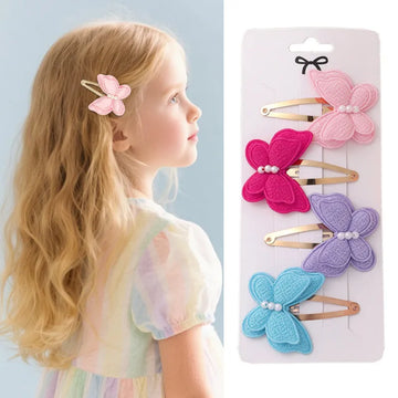 Barrettes Papillon Enfant Fille