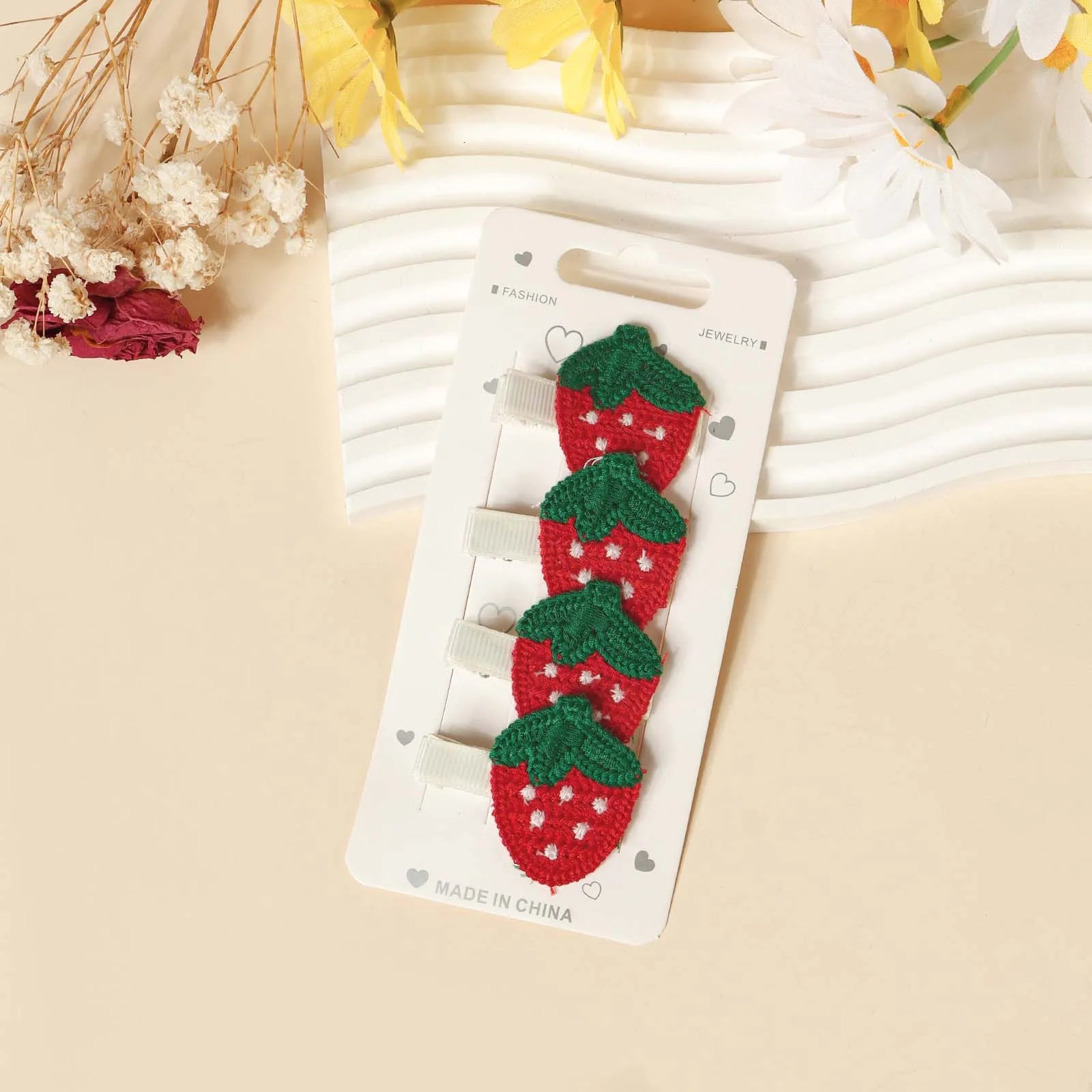 Barrettes Fleurs Bébé