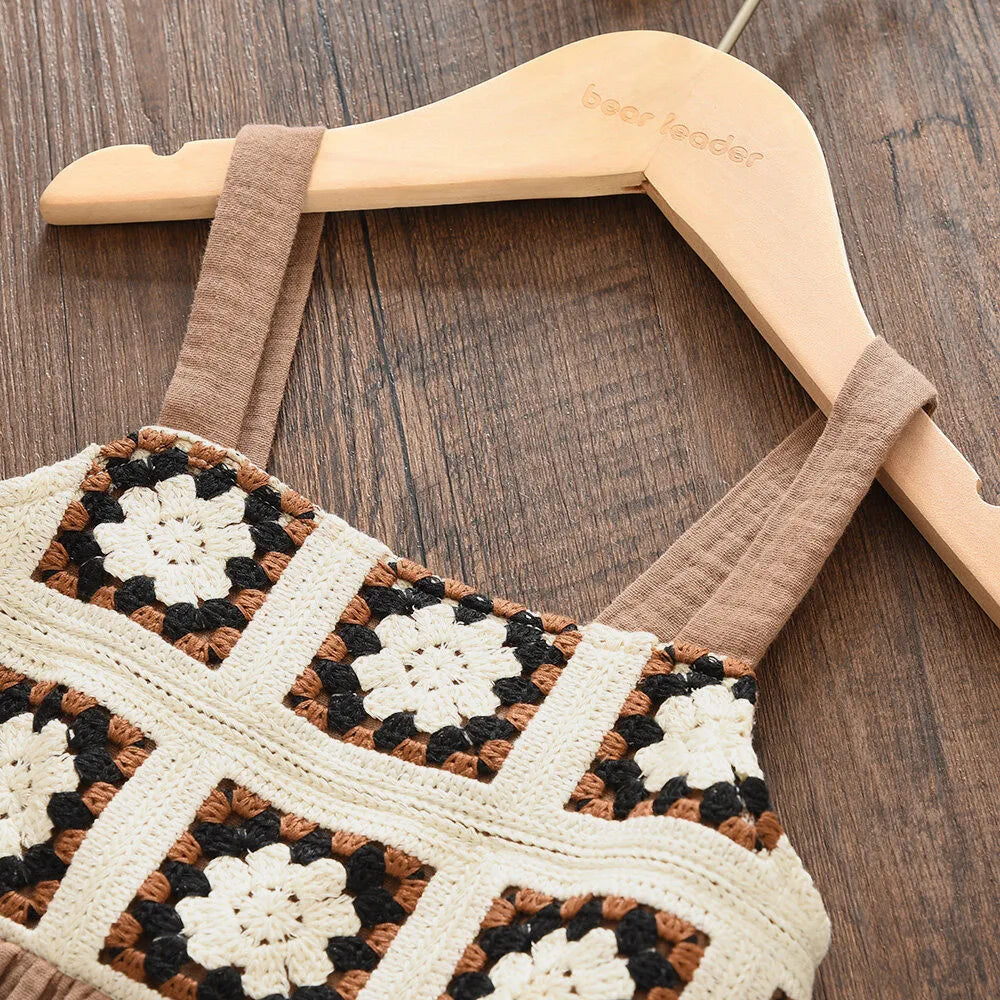 Ensemble Fille Été Fleur