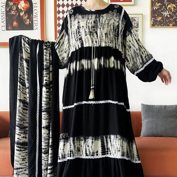 Abaya Femme Dubaï Longue Élégante