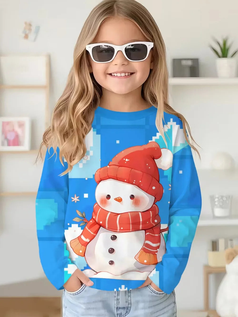T-shirt Enfant Noël 3D