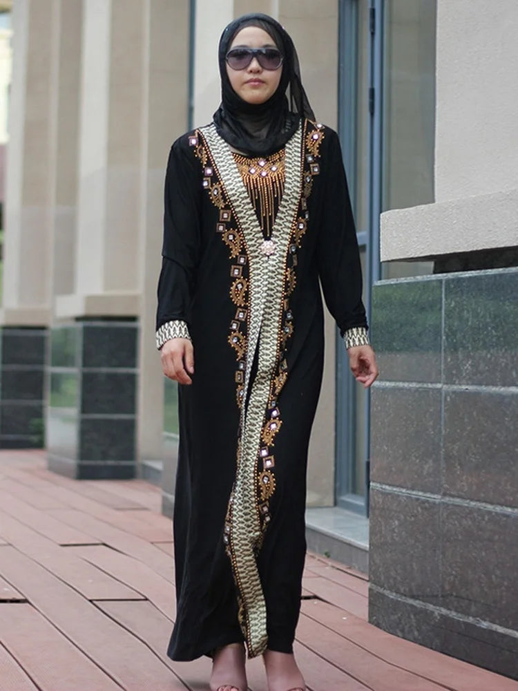 Abaya Femme Dubai Sequins