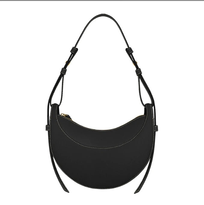 Sac Croissant Femme Cuir Luxe
