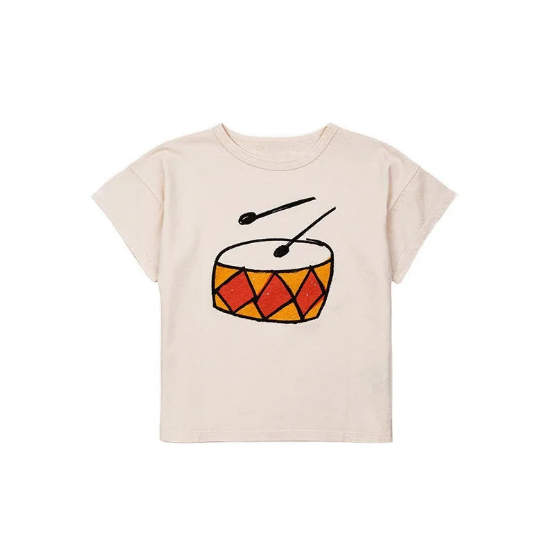 T-Shirt Bébé Coréen Été