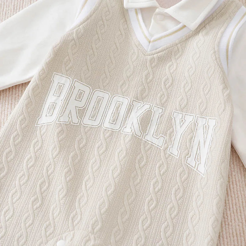 Combinaison Lettre Bébé Garçon