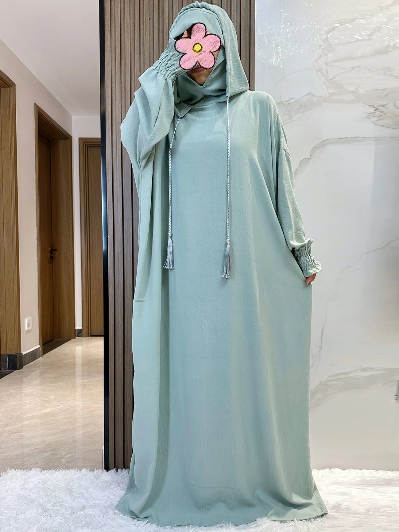 Abaya Femme Longue Capuche