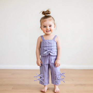 Ensemble Été Fille Rayé