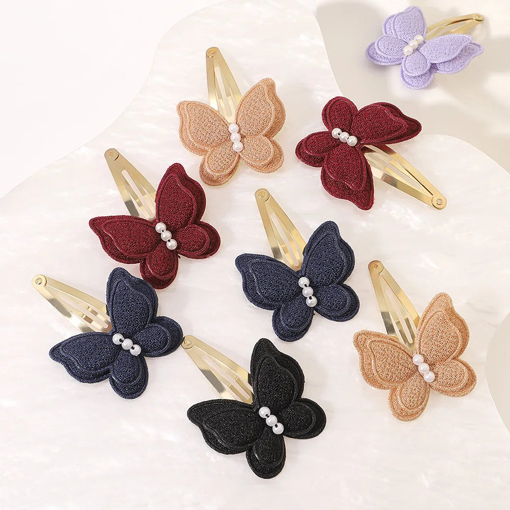 Barrettes Papillon Enfant Fille