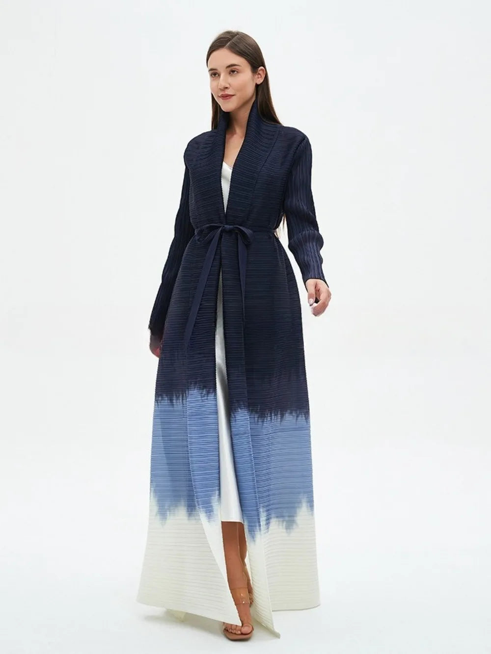 Abaya Femme Vintage Imprimé Longue