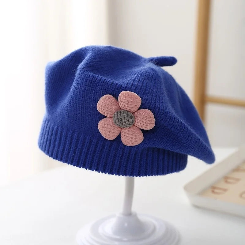 Béret Bébé Fille Tricot