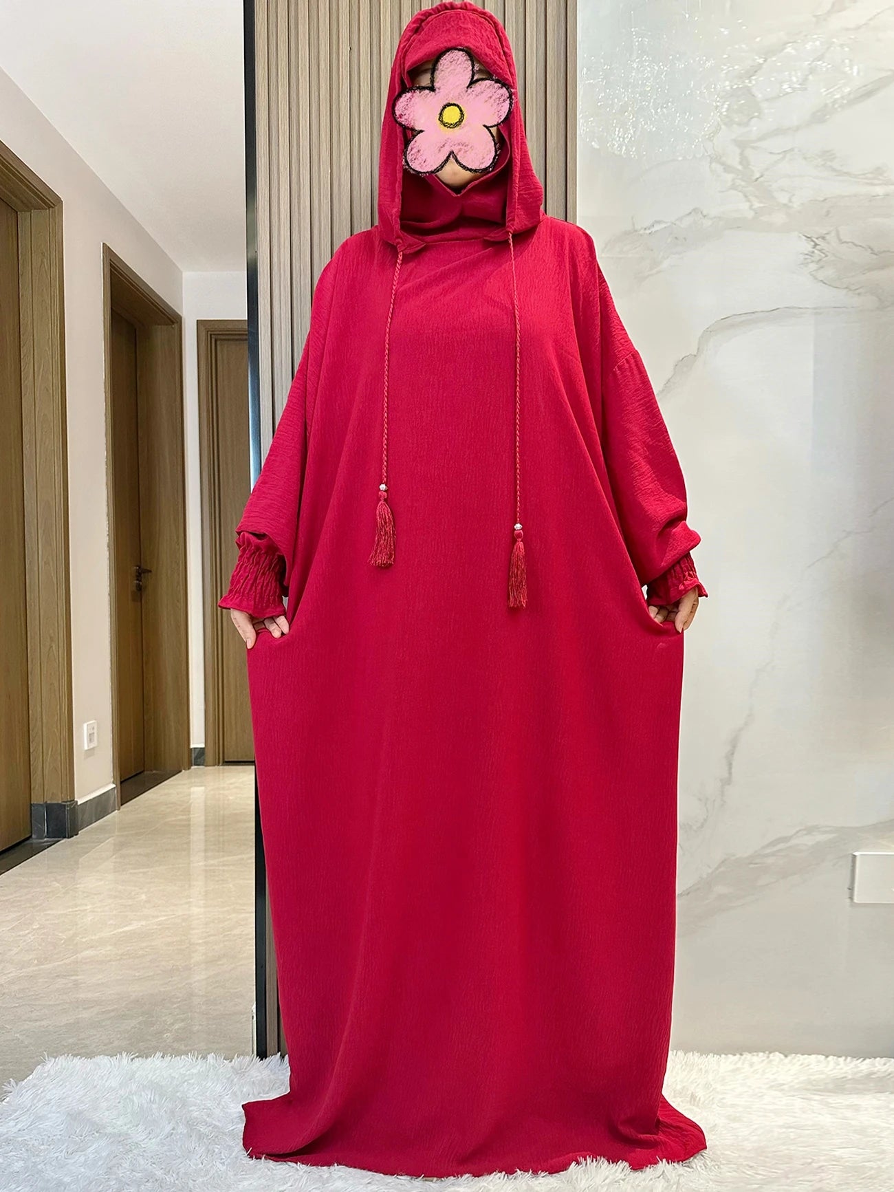 Abaya Femme Longue Capuche
