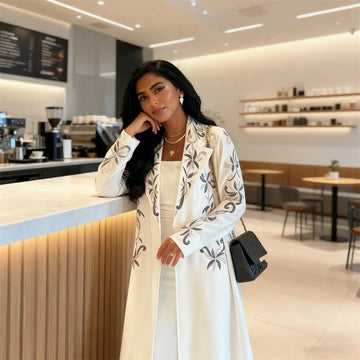 Abaya Femme Brodée Eid