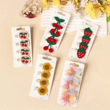 Barrettes Fleurs Bébé