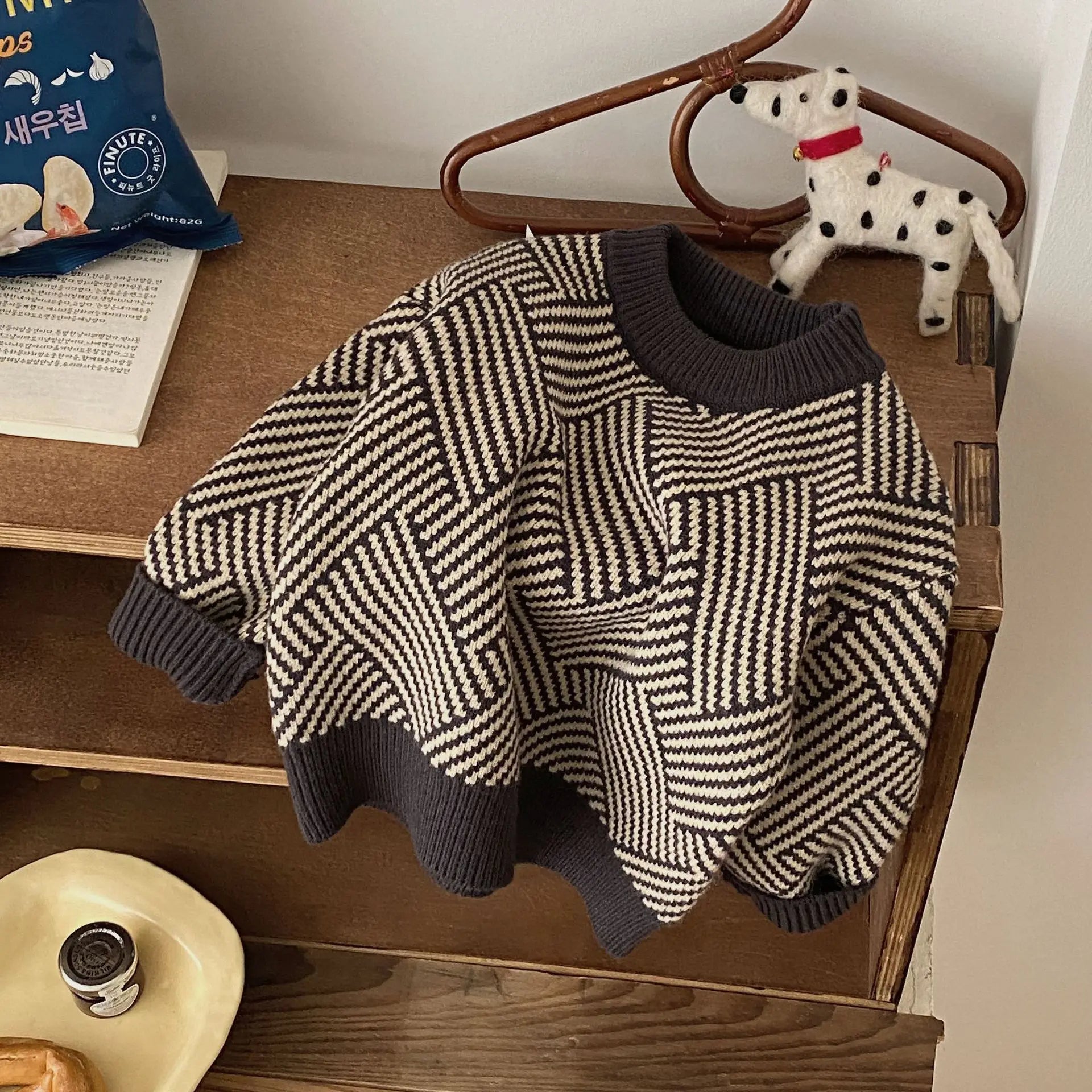 Pull Garçon Imprimé Hiver