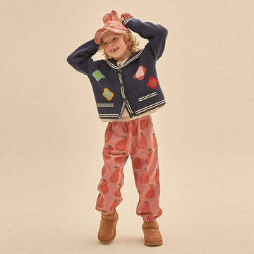 Ensemble Fille Velours Automne