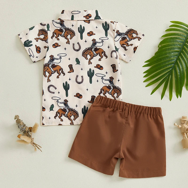 Tenue Été Garçon 2pcs