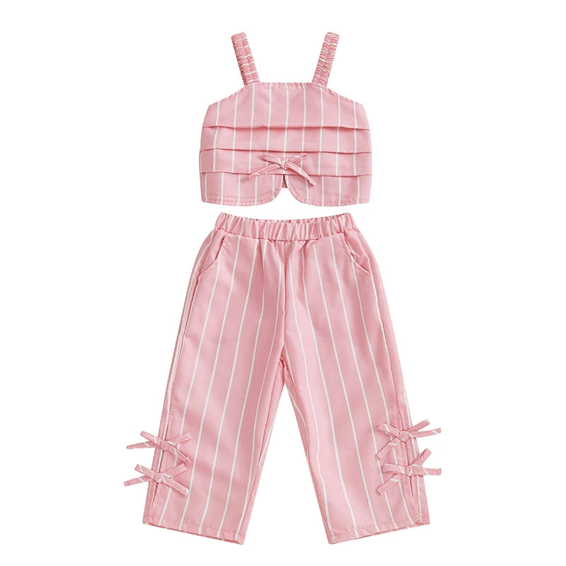 Ensemble Été Fille Rayé