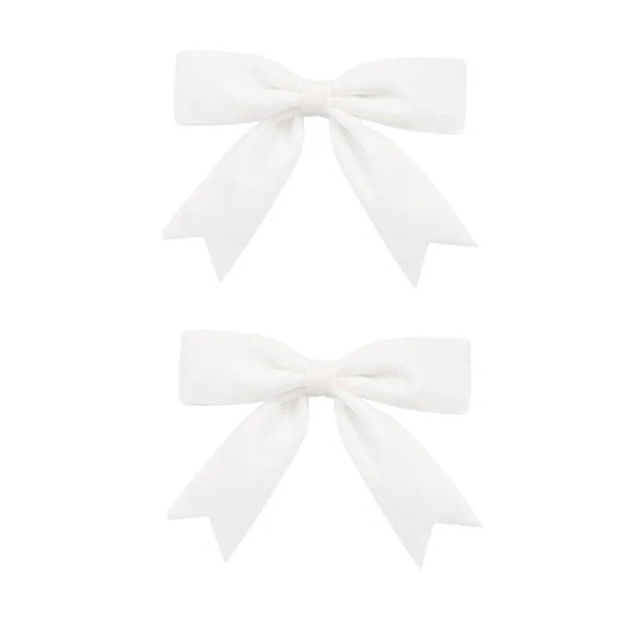 Barrettes Noël Nœud Velours