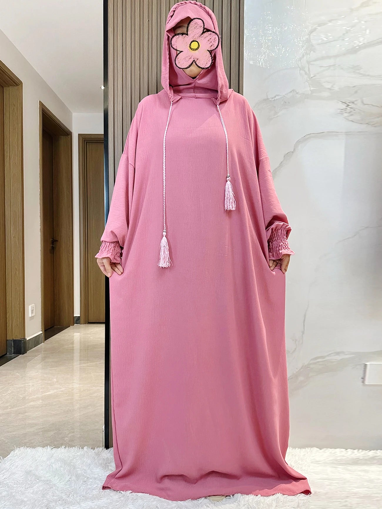 Abaya Femme Longue Capuche