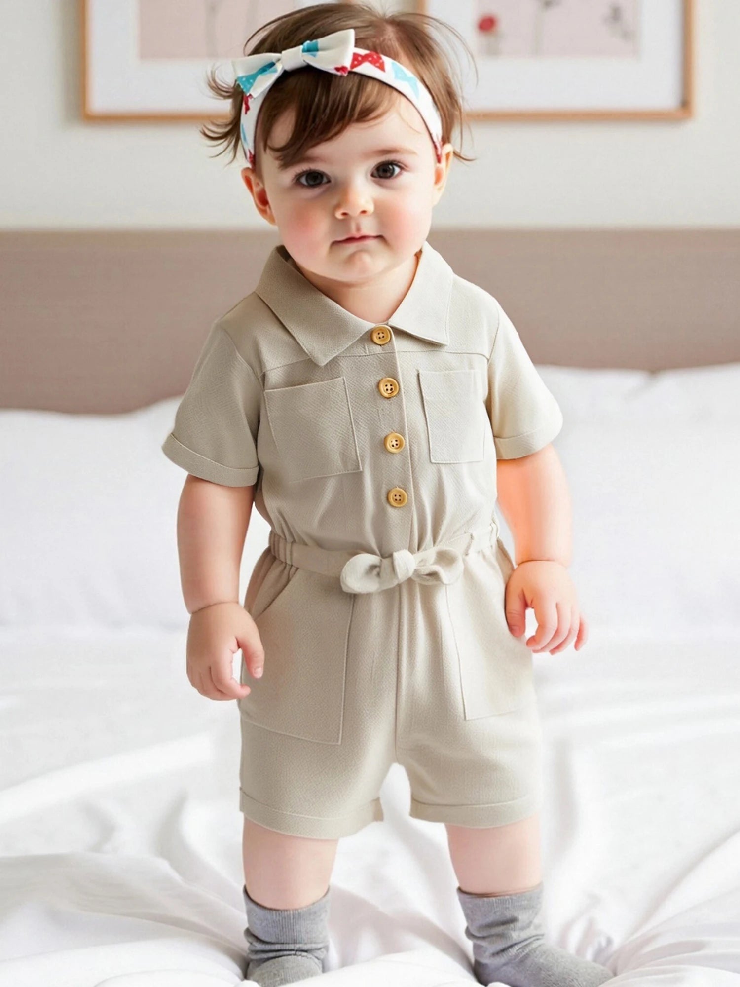 Combinaison Été Fille Bébé