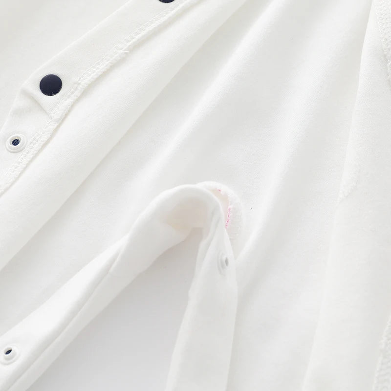 Combinaison bébé en coton manches longues – automne